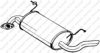 SUBAR 744304431 End Silencer